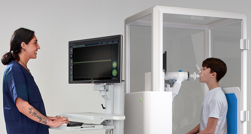 Introducing the Vitalograph Morgan VitaloQUB Body Plethysmograph